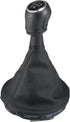 X AUTOHAUX 5 Speed Gear Shift Knob Car Manual Gear Shift Lever for VW Transporter T5/T6 2003-2011 Gear Shifter Head Knob Head Black...
