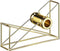 Metal Wire Tape Dispenser Desktop Tape Holder Tape Cutter for Home School Office Supplies, 1 Piece (Gold)...