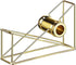 Metal Wire Tape Dispenser Desktop Tape Holder Tape Cutter for Home School Office Supplies, 1 Piece (Gold)...