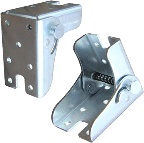 90°Self-Locking Hinge Leg Accessories, Brackets for Folding Table Legs, Kitchen Folding Table, Supporting Sofa Folding Foot, Invisible Foot, Furni...