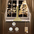 GOOTHY 1 Light Electric Window Candles, 2 Pack Christmas Candle Lights with 4 C7 Clear Bulbs(2 Spare), Plug in Electric Candles for Window Christm...