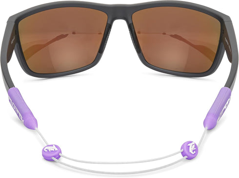 Pilotfish No Tail Adjustable Eyewear Retainer Cable Strap: Sunglasses, Eyeglasses, Glasses (16 Inch, Purple Coral)...