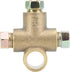 Rear Axle Brake Line Tee, 3 Way T shape Brake Tee Car Brake Tee Inverted Female Tee with 3 Male Nuts Short Union M10 3/16in Pipe 10mm...