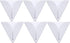 FGen 6pcs Wall Paste Does Not Fall Off Firmly Triangle Type Self-Adhesive Towel Hook...