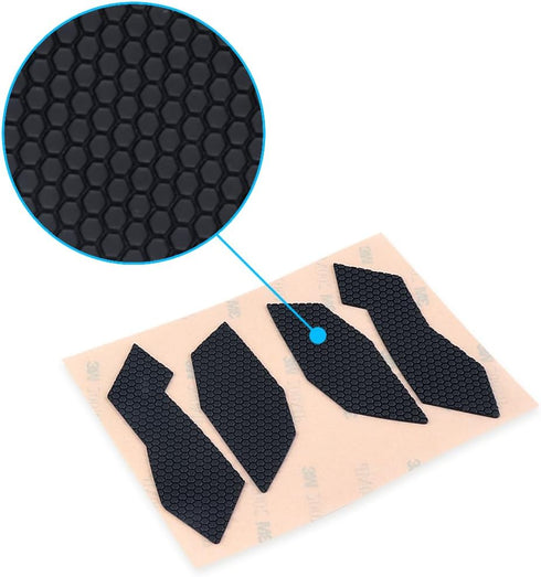 HUYUN New Mouse Top &Side Panel Cover case Stickers Antiskid Grip Tape Replacement for Logit G900/G903 Mouse 0.6mm...