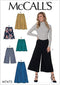 McCall's Patterns Misses' Flared Skirts 121 x 182 cm...