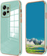 Compatible with Redmi Note 12 4G Case Silicone Pink, Plating Xiaomi Redmi Note 12 4G Phone Case Shockproof Thin and Soft Cover (Green)......
