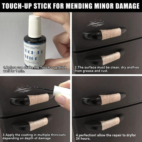 Black Appliance Touch Up Paint, Appliance Paint - High Gloss Paint Touch Up for Refrigerators, Washers, Dryers, Dishwashers, Micro-wave oven and O...