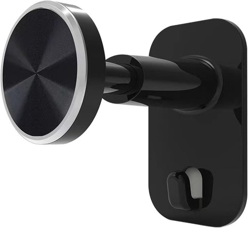 Headphone Stand - Adjustable Headset Wall Mount Holder Adhesive Gaming Headphone Hanger Hook Earphone Clamp for Most Headphone (Black), HK-SS-01-B...