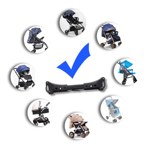 2pcs Stroller A Accessory Universal Connectors Two Double Twin Ster Outdoor Baby Sters Become Babies Professional Use Prams for Connector Single A...