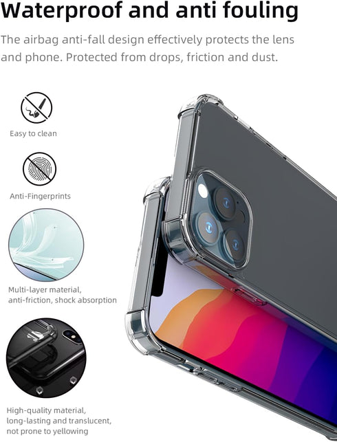 Clear Case for iPhone 11 - Crystal Clear Military Grade Drop Protection, Non-Yellowing Armor, Shockproof Protective Cover, Compatible with iPhone ...