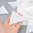 AUEAR, 120 Pack Triangle Sorting Trays Bead Sorting Storage Plates Trays Plastic Nail Art Plates for DIY Art Craft...
