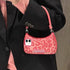 Compatible with iPhone 11 Case Cute Aesthetic Pink Leopard Print Wallet-Shaped with Strap Bracelet Chain Shockproof Protective Case for Women Girl...