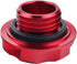 Dewhel Billet Engine Oil Fuel Filler Tank Cap Cover For Honda Acura Civic TL Color Red...