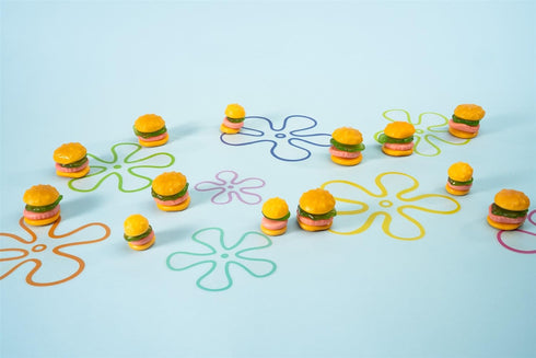Spongebob SquarePants Gummy Candy Krabby Patty 14 Count Prefilled Plastic Easter Eggs Hunt Mix, 4.44 Ounce, For Kids Girls Boys Teens Grandkids Ad...