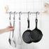 30 Pack 3 inch Heavy Duty S Hooks Black Pan Pot Holder Rack Hooks S Shaped Hanging Hooks Hangers for Kitchenware Spoons Pans Pots Utensils Clothes...