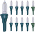 Read Listing Before Purchasing 10 GE 3.3 V .066 W Watt LED Mini Clear Bulb Christmas Light Bulbs Tree Light Replacement...
