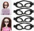 Toyvian 4Pcs Dollhouse Swim Goggle Miniature Swimming Goggles Mini Swim Glasses Water Goggles Doll Accessories Gifts for Kids Girls Boys...