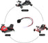 KAMIER 3 Wires Charger Port Replacement for Razor Crazy Cart XL DLX Shift Ground Force Drifter Go Cart Kart Dune Buggy E325 E300 E200 E175 E100 Ki...