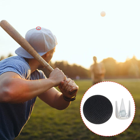 30 Sets Baseball Cap Button Top Replacement Hats Buttons Hat Button Replacement Repair Making Supplies Christmas Costume, 0.67"/1.7cm...