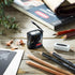 Derwent Twin Hole Pencil Sharpener, Black, 11.5mm & 8.25mm...