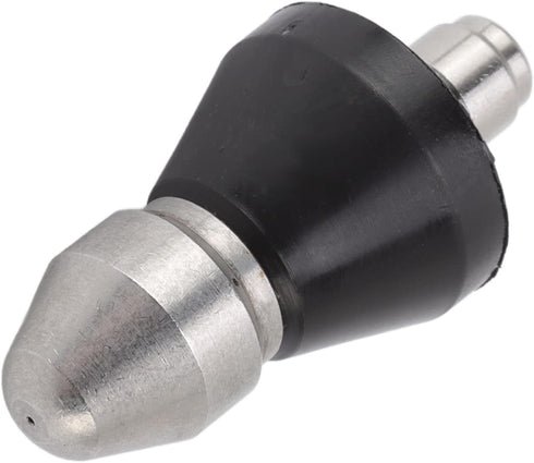 Pressure Washer Sewer Jetter Nozzle Stainless Steel Mini Compact Sewer Jet Nozzle 1/4 inch Pressure Drain Jetter Hose Nozzle Quick Connector 5000 ...