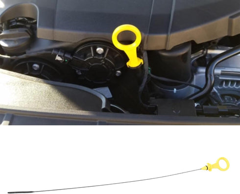 Car Engine Oil Dipstick Replacement OEM#06H-115-611E, Double Hole Oil Dipstick for Checking Oil Level, Car Accessories Compatible with Audi A3 A4 ...