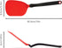 Dreamfarm Chopula Non-Stick-Safe Super-Flexible Sit-Up Spatula with Strong Flat Edge to Separate Food - 12" Red...