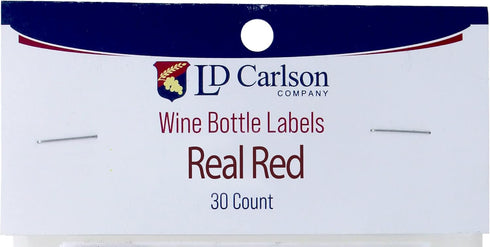 Real Red Wine Labels...