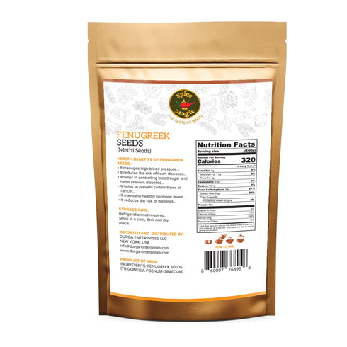 Spice Magic Whole Spices ~ 100% Pure, Aromatic & Natural I Gluten-Free I Non-GMO I Indian Origin, Fenugreek Seeds...