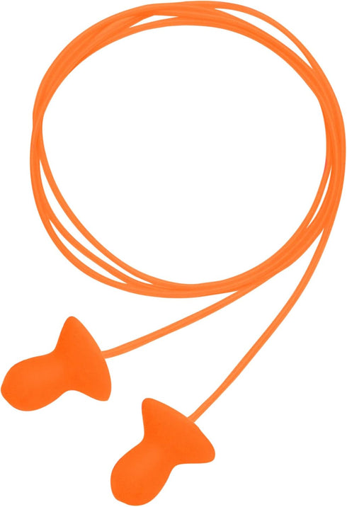 Howard Leight by Honeywell Quiet Corded Reusable Shooting Earplugs, 2-Pairs (R-01522) , Orange...