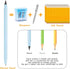 AUAUY 6PCS 2 in 1 Ballpoint Pens and Infinity Pencil, Inkless Pencil, No Sharpening Pencil, Reusable Everlasting Pencil with 6 Replaceable Nib and...
