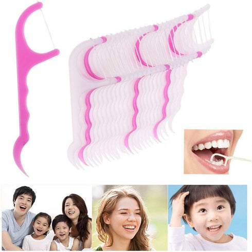 5 pkt Oral Care Dental Floss Toothpick Floss Tooth Pick (120 pc)...