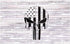 OBUY Punisher Skull Stencil for Painting on Wood, Walls, Fabric, Airbrush, More | Reusable 12 x 14 inch Mylar Template...