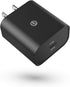 Galvanox USB C Charger (20W) Fast Charging Wall Plug Power Adapter Block Compatible with iPhone 12/13/14/15 Pro Max/Pixel/Note/Samsung Galaxy - Bl...