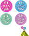 Toeloioh 4PCS 8PCS Knitting Needle Stoppers?Cartoon Letter Flower Spring Needle Point Protectors, Cute Knitting End Caps (Girl -Green-4)......