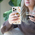 Sonix Magnetic Phone Grip, Removable Silicone Ring Loop Holder | Compatible with MagSafe | Glitter - Gold...