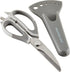 Rachael Ray Professional Multi Shear Kitchen Scissors with Herb Stripper and Sheath, 2 Piece, Gray...