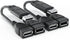 USB Cable, 2-Port USB 2.0 Male to Female Splitter, High-Speed Charging & Data Transfer for Laptop, Car, Mac, TV, PC, Xbox, HDD...