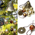 1Pcs 6 Copper Bells Outdoor Metal Wind Chimes Yard Garden Hanging Ornament Decor 50cm...