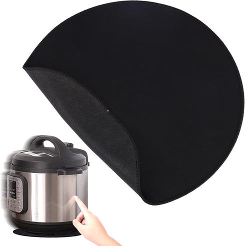 Mouse Pad,Sliding Mats for Ninja Foodi and Instant Pot,15" Kitchen Appliance Round Mats,Slide Mats for Moving Small Appliances Coffee Makers, Blen...