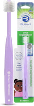 Brilliant Oral Care Child Toothbrush with Soft Bristles and Round Head, for a Kid Approved, Easy to Use All-Around Clean Mouth, Ages 2-5 Years, Li...