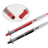 Goupchn Multimeter Test Leads Kit with Alligator Clips Banana Plug to Test Hook Clips Wire Replaceable Precision Sharp Probes Set for Multimeter E...