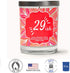 29ish | Lime, Coconut, Floral | Luxury Scented Soy Candles | 10 Oz. Jar Candle | Made in the USA | Decorative Aromatherapy | 30th Birthday Gifts F...