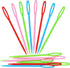 Penta Angel Plastic Sewing Needles 40Pcs 3.5 Inch Large Eye Bodkin Embroidery Knit Weaving Needles Tapestry Hand Sewing Needle Tools for DIY Craft...