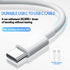 Dayaoncy Fast USB C to USB C Cable 6ft 3Pack 60W, USB C Charger Cable Fast Charging Type C Charging Cable for iPhone 15 Pro Max Plus MacBook Pro, ...