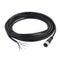 uxcell A16110400ux0295 M12 Female Straight 5 Pins Connector Aviation Socket Electrical Cable 5M Black...