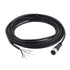 uxcell A16110400ux0295 M12 Female Straight 5 Pins Connector Aviation Socket Electrical Cable 5M Black...