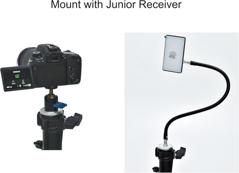 PHOCUS Baby Ball Head Adapter (5/8" Baby Stud to 3/8" Thread), C Stand Camera Mount Adapter for Tripod Head on Photography Light Stand or C-Stand ...