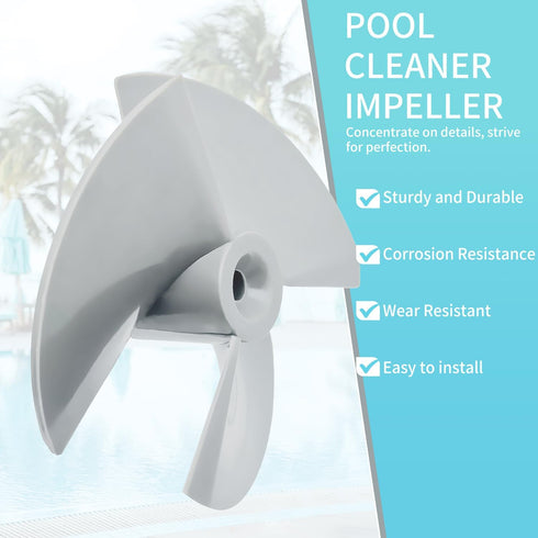 RCX11000 Pool Cleaner Impeller with Screw for Hayward TigerShark QC Shark SharkVac XL Robotic Pool Cleaners...